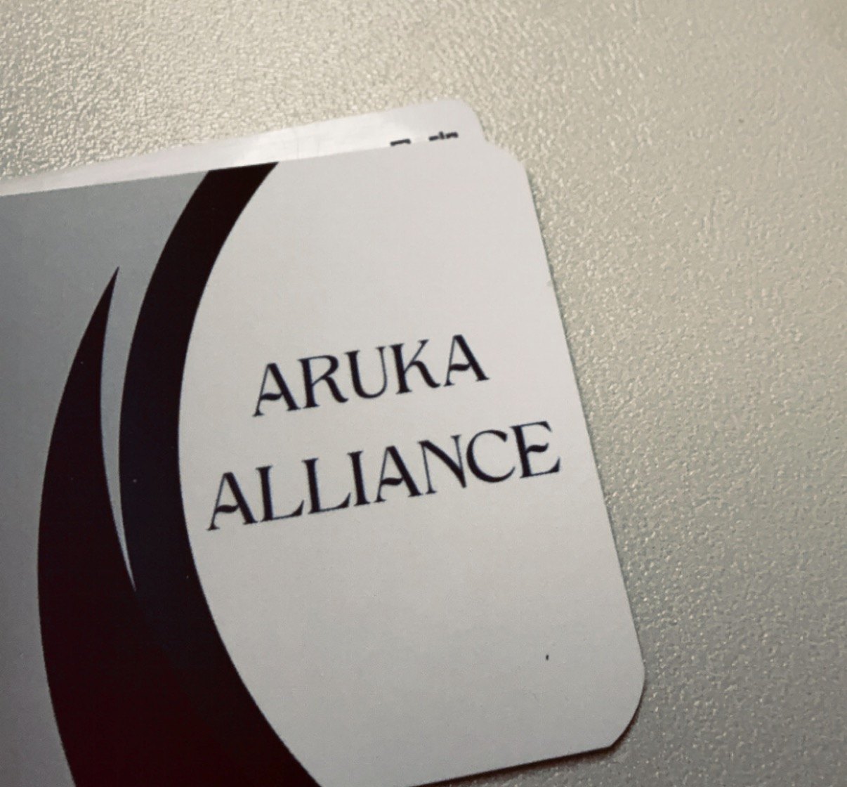 Aruka Alliance business card